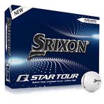 Srixon Unisex Adult White Golf Ball, White, Dozen US