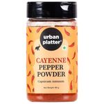 Urban Platter Cayenne Pepper Powder, 80g [Spicy & Smoky Pepper Powder]