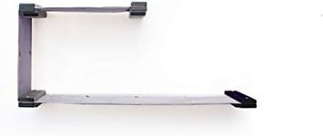 CatastrophiCreations Cat Double Decker Wall Mounted Lounge and Play Furniture Cat Tree Shelves - Onyx/Charcoal Gray, One Size