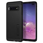 Spigen Tough Armor Case Compatible with Samsung Galaxy S10 Plus - Black