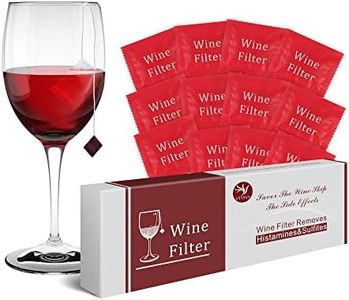 V7T7V7 Wine Sulfite Filter To Remove Sulfite And Histamine, Eliminate Headaches, Reduce Wine Allergies(12 Pack)