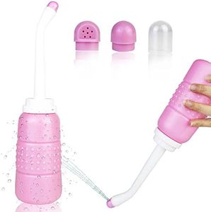 TopQuaFocus 12oz Bouteille périnéale pour soins post-partum Portable Voyage Peri Sprayer Bidet Postpartum Recovery Essentials After Birth Cleaning for Women Baby Personal Hygiene Care