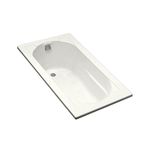 Kohler K-1184-0 Devonshire Drop-In Bath, White