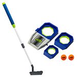 NERF Unisex Teen 1 Club & 2 Balls Kids Golf Set, not_Applicable, Ramp Cups - All-in-One Golf Set for Kids US