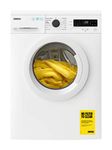 Zanussi ZWF844B3PW Freestanding Washing Machine, 8kg load, 1400rpm, CleanBoost Steam Care, Quick Wash, Lower noise inverter motor, Reduce Time With FlexiTime, White