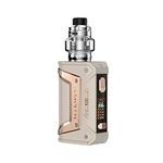 Geekvape L200 Classic Kit (Aegis Legend 2 Classic) - 1.08'' TFT Screen, 200W Output, Adjustable Airflow, Dual 21700 Batteries (Sold Separately) - No Nicotine, 2ml TPD Version. (Beige), 1.0 count