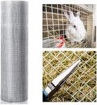 60inx100ft 1/2 in 19 Gauge Hardware Cloth Welded Cage Wire Chicken Fence mesh Rolls Square Chicken Wire Netting Raised Garden Rabbit Fence Snake Fencing Rodent Animals