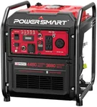 PowerSmart 4450-Watt RV Ready Home Backup Portable Generator with Inverter Technology, CO Sensor, 30A Outlet, Gas Powered, Lightweight & Quiet for Home Backup Emergency Use, EPA Compliant