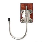 TOURBON Leather Drill Holder Belt Tool Hook Holster (Brown)