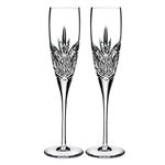 Waterford Occasions Love Forever Crystal Flute, 4.9 oz, Clear, Transparent,1058292