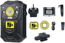 Brifield® BR1 Body Camera QHD 1512p 64GB Internal Memory Card, Night Vision | Body Cam, Body Worn Camera, Body Mounted Cameras | Includes Klick Fast Stud