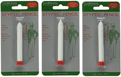 Clubman Clubman Pinaud Styptic Pencil, 0.33 oz (Pack of 3)