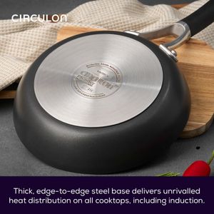 Circulon 5-Piece Induction Pan Set – Non-Stick, Black