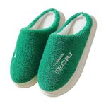 DRUNKEN Slippers For Women Men Sandals Casual Flats Home Footwear Man Girls Sliders Flip Flops Chappals Ladies Clogs Sleeper Slides Stylish Ortho Soft Green 3 4UK