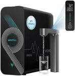 VIOMI Master M1 1000 GPD Reverse Osmosis Alkaline Mineralization pH+ Water Filter, Lead & PFAS Reduction, Under Sink Tankless RO System, NSF/ANSI 42 & 58 & 372, Smart Faucet & App Monitor, BPA Free