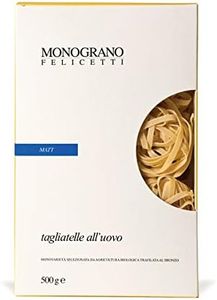 Monograno Felicetti Matt Tagliatelle with Egg Pasta Italian Organic Non-GMO 17.6oz (500g)