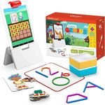 Osmo Little Genius + Early Math, Ages 3-5, Phonics, Counting & Shapes, Fire