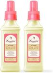Laundrin Laundry Softener Darjeeling Lemon Tea, 2pk - Fabric Softener Liquid - Eco-Friendly & Plant-Based Softener - Household Laundry Scent Boosters - Laundry Fabric Softener - Fabric Scent Softener