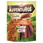 Adventuros Sticks Dog Treats Buffalo Flavour 120g, Pack of 6