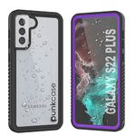 Punkcase Galaxy S22 Plus Waterproof Case [Extreme Series] [Slim Fit] [IP68 Certified] [Shockproof] [Dirtproof] [Snowproof] Armor Cover for Galaxy S22 Plus 5G (6.6") (2022) [Purple]