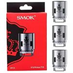 SMOK TFV12 PRINCE Replacement Coil 3pcs (V12 Prince-T10 / V12 P-Tank T10) Works with SMOK X Priv Kit, TFV12 P Tank, Stick P25 Kit Pack of 3 No Nicotine