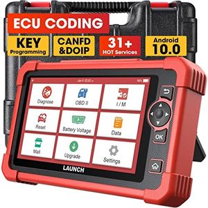 LAUNCH X431 CRP919X ECU Coding Scan Tool,2022 Bidirectional Scan Tool,31+Service,100+ Brands,CAN FD/DoIP OBD2 Scanner Diagnostic Tool,All Systems Diagnostic Scanner, IMMO,Injector Coding Car Scanner