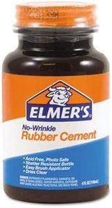 Elmer's EPIE904 RUBBER CEMENT, REPOSITIONABLE, 4 OZFull Carton Of:12 EA