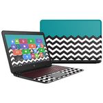 MightySkins Skin Compatible with HP OMEN Laptop 15t (2016) wrap Cover Sticker Skins Teal Chevron