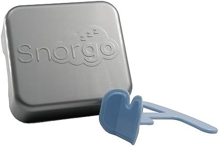 Snoreeze Snorgo - Throat Muscle Trainer - Daytime Anti-Snoring Device for Snoring Relief - Use with Mobile App to Stop Snoring