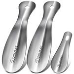 ZOMAKE Shoe Horn Metal 3 Pack,Trave