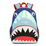 Hamster London HL Sparkle Party Shark Backpack Stylish and Fashionable Backpack For Students And Women | Multicompartment Travel, School Backpack