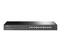 TP-Link 24-Port 10/100Mbps Unmanaged Ethernet Switch, 19-inch Rack-Mount, Steel Case(TL-SF1024)