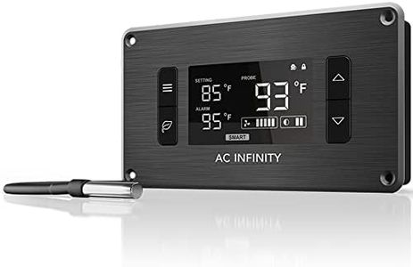 AC Infinity Controller 2, Fan Thermostat and Speed Controller, Controls AIRPLATE, MULTIFAN, USB Fans and Devices, for AV Cabinet Cooling