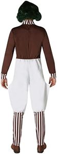 Rubie's Men's Willy Wonka and The Chocolate Factory: Oompa Loompa Costume, Brown, Small
