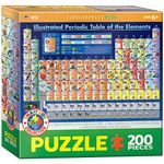 Illustrated Periodic Table of The Elements 200-Piece Puzzle