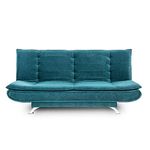 Wakefit Sofa Cum Bed | 1 Year Warranty | Sofa 3 Seater, Sofa Bed 6 X 4 Feet, Folding Sofa Bed, Sofa CumBeds for Living Room, Diwali Gifts - Amoeba (Fabric, Malibu Green)