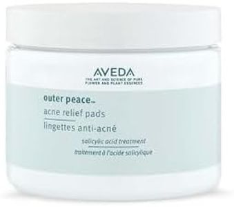 Aveda Outer Peace Acne Relief Pads | Salicylic Acid | Exfoliates, Unclogs Pores | 50 Pack