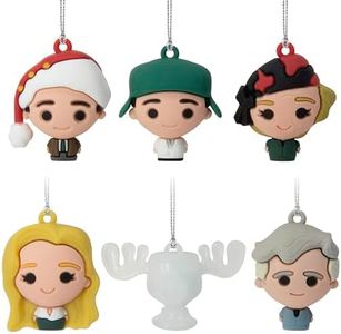 Hallmark National Lampoon's Christmas Vacation Mini Christmas Ornaments, Shatterproof, Set of 6