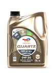 TotalEnergies Quartz Ineo Xtra Long Life 0W20 Engine Oil Fully Synthetic 5L - ACEA C6/C5, API SP, ILSAC GF-6A - Eco-Science Technology