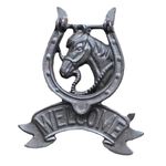 Door knockers, cast iron horse head front door knocker, large horseshoe handle door knocker,door knockers for front door, vintage decorative door knockers.