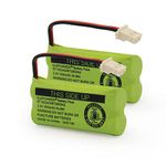 GLEPOWEER BT183342 BT283342 BT166342 BT266342 BT162342 BT262342 Battery Compatible with CS6114 CS6419 CS6719 EL52300 CL80111 Cordless Handset Phone (Pack of 2)