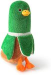 PEACH CAT Green Banana Mallard Duck Plush Pillow Duck Stuffed Animal for Girls and Boys 27.5"