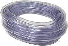 Rollerflex Food Grade Crystal Clear Vinyl Tubing, 5/16-Inch ID x 7/16-Inch OD, 50-FT