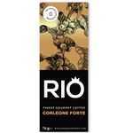 Rio Corleone Forte Extra Strong Italian Coffee Beans (1kg) Freshly Roasted Coffee Beans In The UK