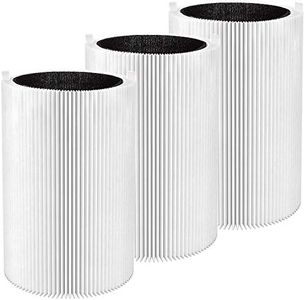 Smilyan 3 Pack Blue Pure 411 Replacement Filters for Blueair Blue Pure 411 411+ 411 Auto and Mini Air Purifier