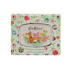 Cath Kidston Peach Lip Balm 6 g and Compact Mirror, Uplifting Essential Oils, Travel Size Fits In A Handbag, Cruelty Free and Vegan Friendly, Beauty Gift For Her, Carnival Parade Collection