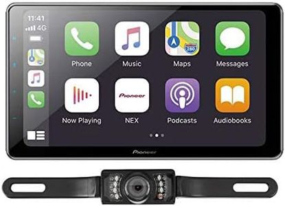 Pioneer DMH-WT7600NEX Digital Multimedia Receiver + Install Kit with License Plate Backup Camera + Sound of Tri-State Lanyard Bundle