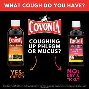 Covonia Chesty Cough Syrup 150ml  – Fast Relief for Chest Congestion