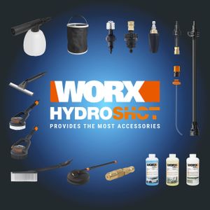 WORX Nitro 20V HydroShot Pressure Washer – Portable Cordless Cleaner