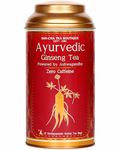 SAN-CHA Sancha Tea Boutique Ginseng Tea, Ashwagandha Tea, Indian Ginseng Tea, 25 Pyramid Tea Bags, Caffeine Free Herbal Tea, Ayurvedic Tea, 100 Grams